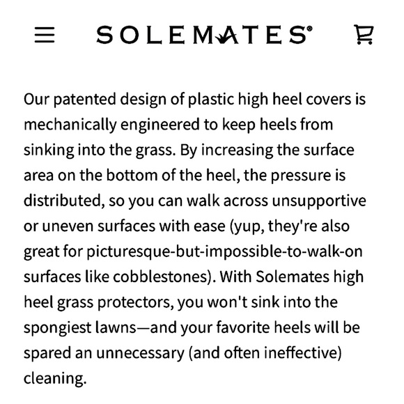 NWT SoleMates High Heel Protectors + Stiletto Protectors NWT - Picture 8 of 13